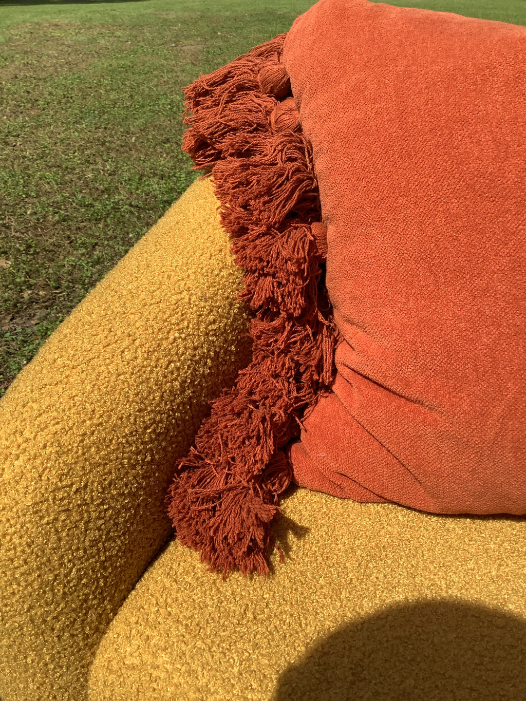 Set of 2 Pillows (Orange)