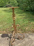 Gold Candle Holder
