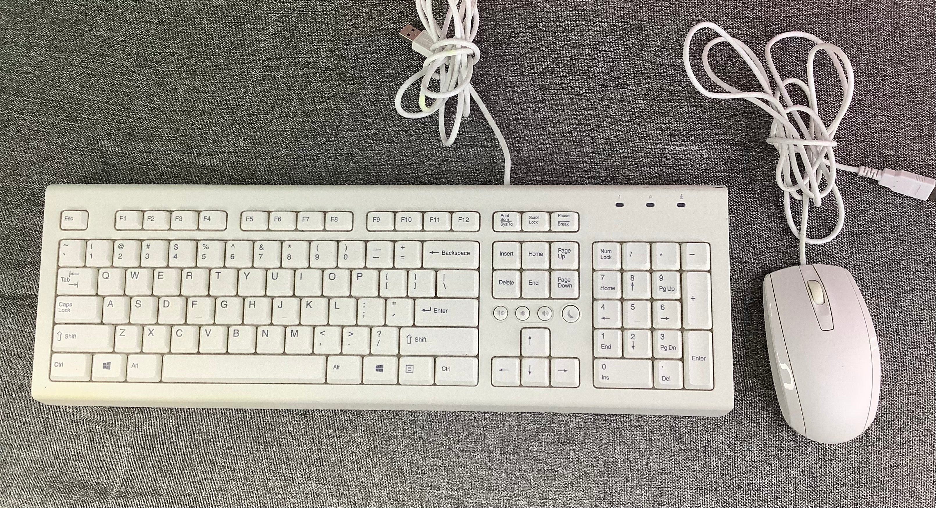 Computer Keyboard and Mouse