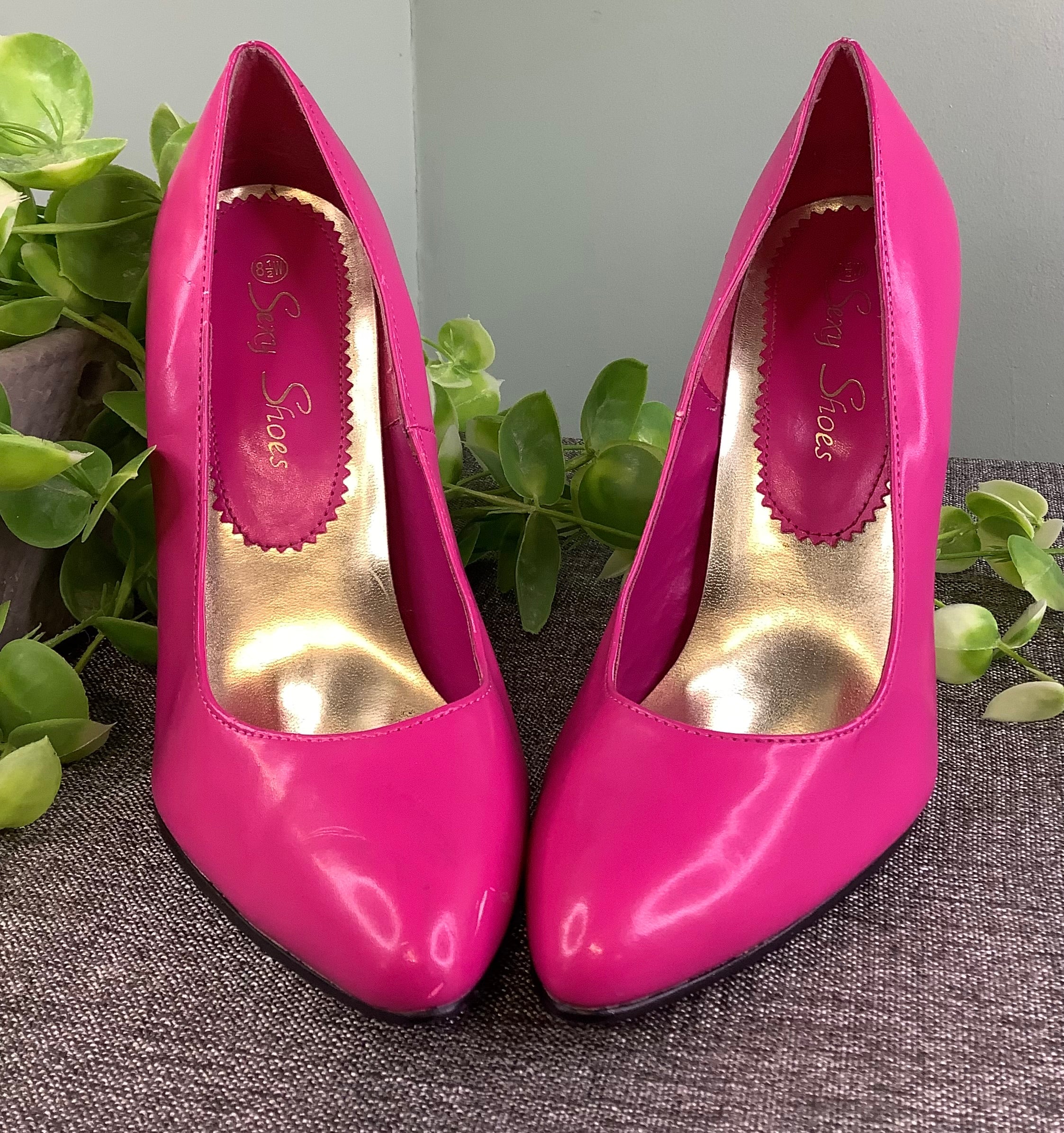Pink Heels Gold