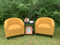 Mustard Accent Chairs (Chair Set of 4)