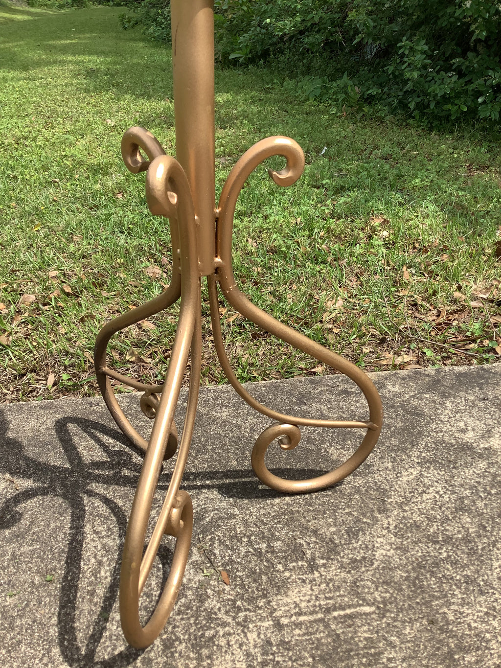 Gold Candle Holder
