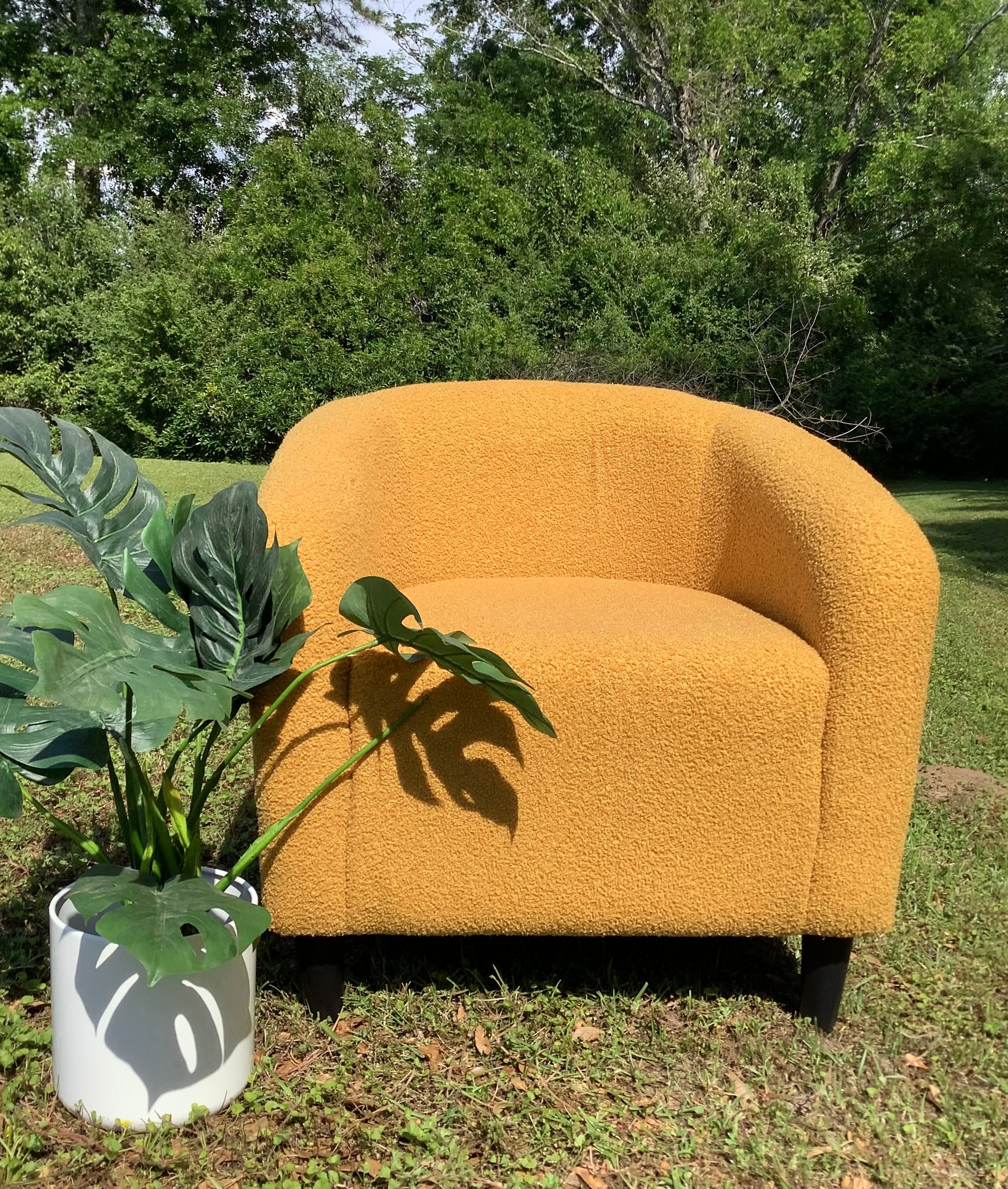 Mustard Accent Chairs (Chair Set of 4)